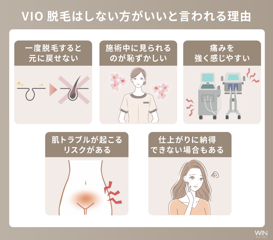 VIO脱毛-理由